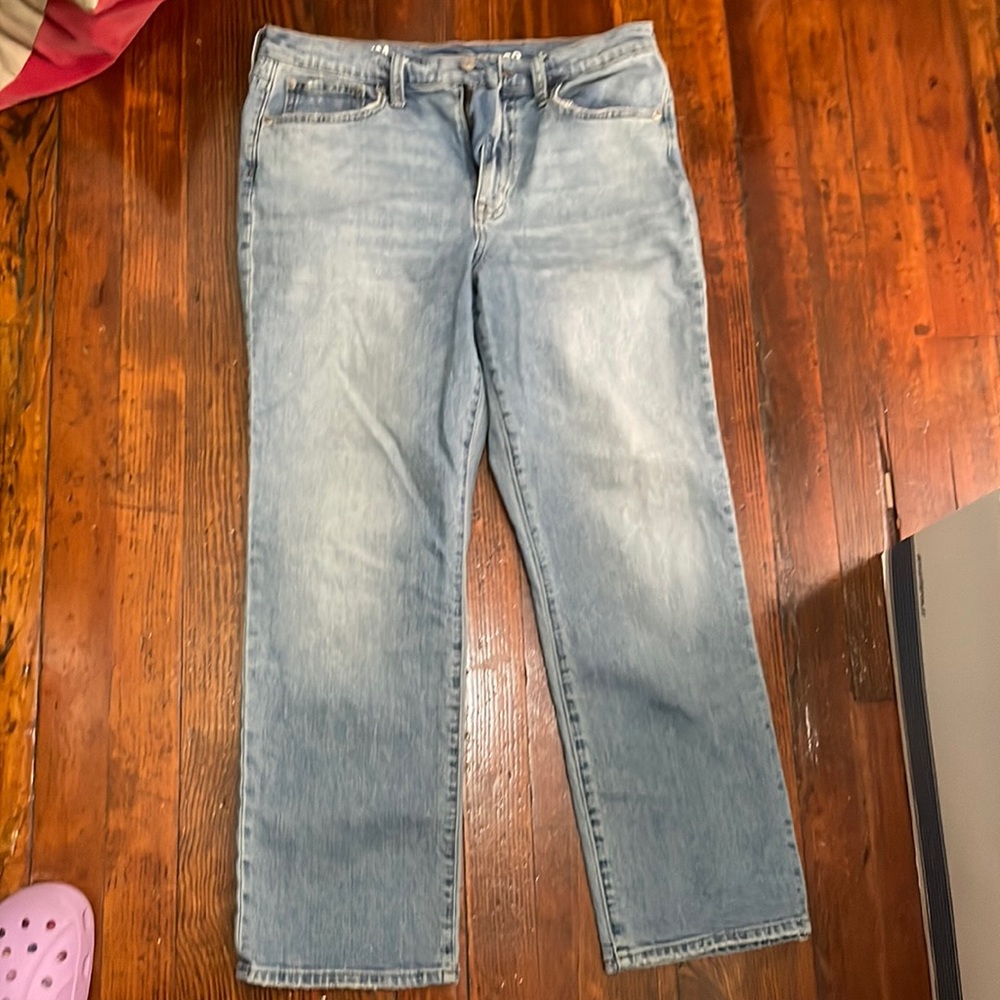 Jcrew light wash boyfriend jeans, size 29